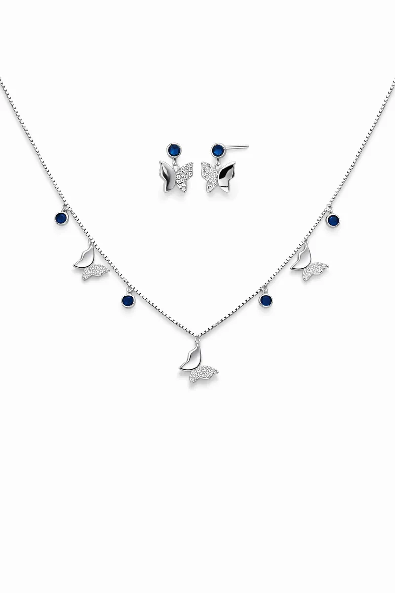 Blue Butterfly Charm