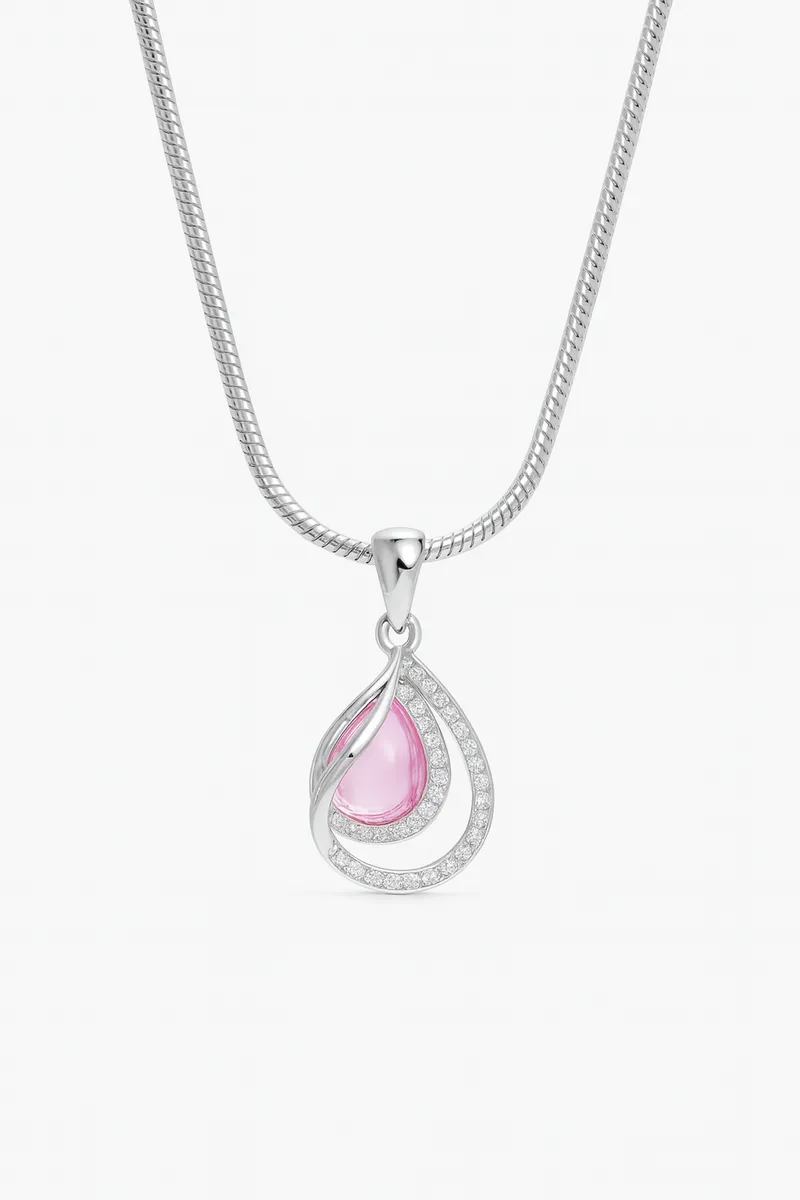 Pink Tear Drop Halo