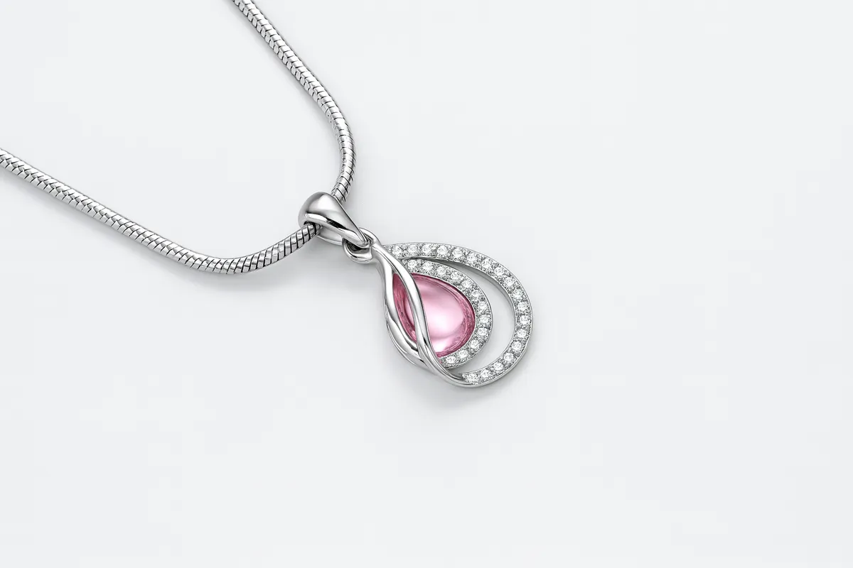 Pink Tear Drop Halo