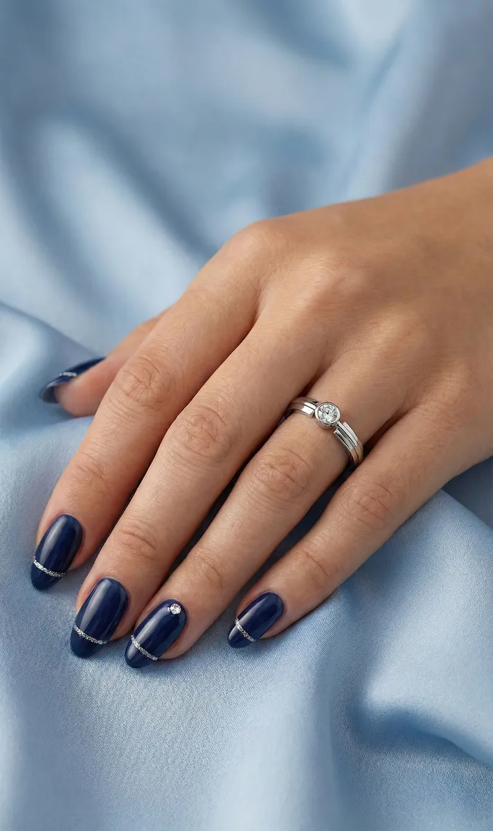 The Bezel Solitaire Parallel Band