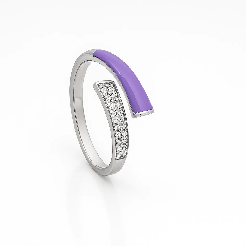The Purple Curve Bypass Ring
